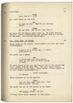 Moe Howard's 27pp. Script Dated November 1949 for The Three Stooges Film ''Three Arabian Nuts'', Working Title ''Genii With the Light Brown Hair'' -- Near Fine Condition